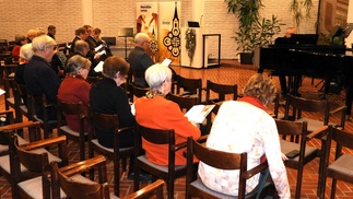 Perinteinen Juvan ja Rantasalmen klubien jouluhartaus pidettiin Juvan seurakuntatalolla 12.12.23