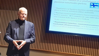 28.10.25 viikkokokouksessa vuorineuvos Reijo Karhisen aiheena oli: "Osuustoiminta eksyksissä?. 