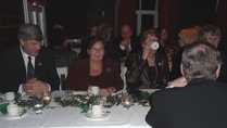 50- vuotisjuhla 12.12.2009.
Ruoka ja kahvi maistuivat.