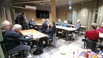 Kansanedustaja Vesa Kallio vieraili klubissa 12.1.26 kertomassa eduskunnan kuulumiset.