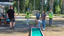 Järjestimme Juva Campingilla lapsiperheiden ulkoilutapahtuman 17.8.24.