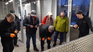 Tutustuimme 3.3.26 Juvan uuteen jätevedenpuhdistuslaitokseen.