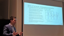 Pankinjohtaja Mikko Paattimäki kertoi 5.10.21 vastuullisesta sijoittamisesta.