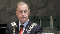 Piirikuvernööri Raimo Hallman vieraili klubissa 14.11.23
