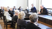Vierailu Eduskunnassa 8.3.18. Yhteisretki Savonlinnan ja
Rantasalmen klubien kanssa.