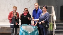 Juvan klubi lahjoitti Juvan nuorisotoimen kesäautoon kaksi sup lautaa varusteineen 28.5.19. Lahjoitukseen käytettiin joulukuun konsertin tuotto.