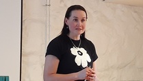 Kansanedustaja Jaana Strandman toi terveiset eduskunnasta 9.9.24.