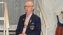 Piirikuvernööri Paavo Rönkkö pulisonsa Immi Rönkön kanssa vieraili klubissa 15.10.24, mukana oli myös AG Markku Ranin.