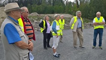 Vierailimme Metsäsairilan uudistuvalla jätekeskuksella 14.8.18.