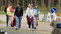 Järjestimme 23.9. juvalaisille lapsiperheille ulkoilupäivän Juvan Cambing leirintäalueella.