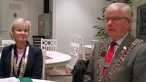 Kuvernöörin vierailu 28.10.2014.
Tällä kertaa vierailija oli oman klubin edustaja.