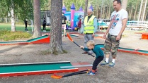 Järjestimme Juva Campingilla lapsiperheiden ulkoilutapahtuman 17.8.24.