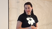 Kansanedustaja Jaana Strandman toi terveiset eduskunnasta 9.9.24.