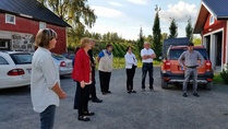Vierailu Piispan Marjat ja Hedelmät tilalla 23.8.2016.