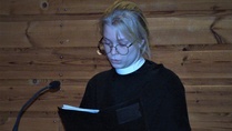 Aluekappalainen Emiliana Skoog.