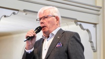 Perinteinen ystävänpäiväkonsertti siirtyi koronan johdosta pidettäväksi 24.4.22. Risto toimi tilaisuuden juontajana.