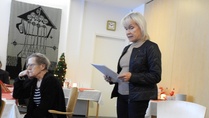 Järjestimme omaishoitajille perinteisen jouluruokailun Juvakodissa 21.11.23