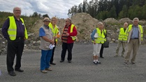 Vierailimme Metsäsairilan uudistuvalla jätekeskuksella 14.8.18.