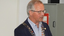 Piirikuvernööri Vesa Martikkala vieraili klubissa 28.08.18.