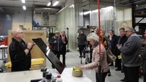 Tutustuimme RST Lapit Oy:n toimintaan Virtasalmella 15.10.18
