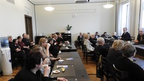Vierailu Eduskunnassa 8.3.18. Yhteisretki Savonlinnan ja
Rantasalmen klubien kanssa.