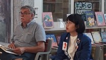 Japanilainen vaihto-oppilaamme Yumi Nakimura osallistui kirjasto vierailuumme 10.9.19.
