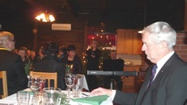 Juvan Rotaryklubin 50- vuotisjuhlaa vietettiin Kannashovissa 12.12.2009.