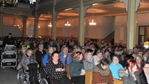 Perinteistä ystävänpäiväkonserttia 16.2. Juvan kirkkoon saapui kuulemaan noin 1 100 henkeä.
