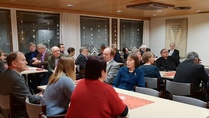 Perinteinen Juvan ja Rantasalmen klubin jouluhartaus pidettiin 11.12.18 Juvan