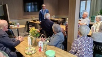 Maa- ja metsätalousministeriön kansliapäällikkö Pekka Pesonen piti esitelmän viikkokokouksessa 12.9.