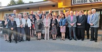 Vitjojen vaihtotilaisuuden osallistujat yhteiskuvassa 15.6.17.