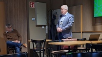 Pelastus- ja turvallisuuspalvelujen toimialajohtaja Seppo Lokan esitelmän aiheena 29.9. oli turvallisuustilanne.